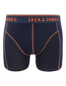 JACK & JONES Боксерки 'JACSIMPLE' нощно синьо / оранжево