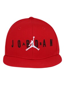 Jordan Шапка с периферия 'Jumpman' червено / черно / бяло