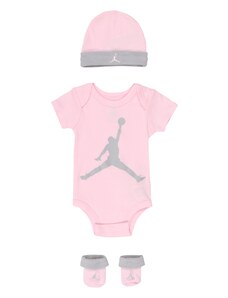 Jordan Комплект сиво / розово