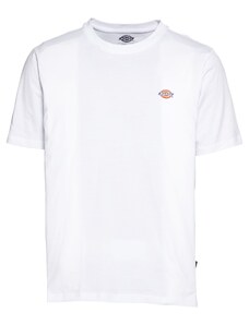 DICKIES Тениска 'Mapleton' индиго / тъмножълто / червена боровинка / мръсно бяло