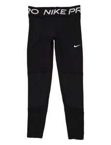 NIKE Спортен панталон 'Pro' светлосиво / черно / бяло