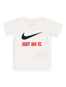 Nike Sportswear Тениска 'SWOOSH' червено / черно / бяло
