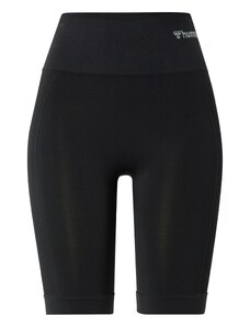 Hummel Функционален панталон 'Tif' светлосиво / черно