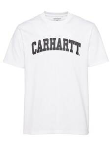 Carhartt WIP Тениска 'University' черно / мръсно бяло