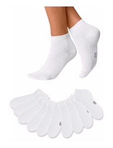 H.I.S Дамски чорапи тип терлици бяло