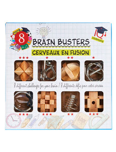 Комплект от 8 пъзела Eureka! Brain Busters