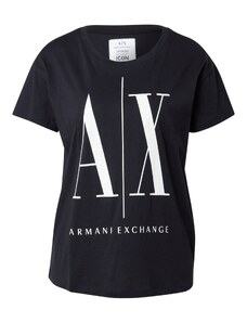 ARMANI EXCHANGE Тениска '8NYTCX' нейви синьо / бяло