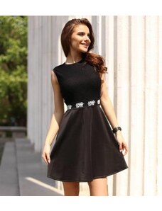 Frina дамска черна mini рокля lovix