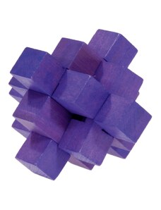 Логически 3D пъзел Fridolin Block Violet