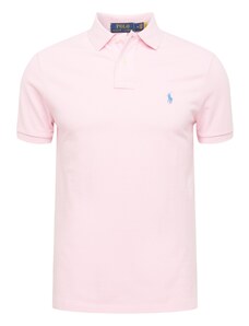 Polo Ralph Lauren Тениска небесносиньо / бледорозово