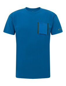 OAKLEY Функционална тениска тъмносиньо / тъмнозелено