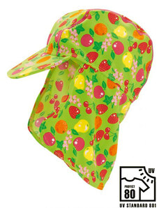 Playshoes Германия Детска шапка гъба Плодчета, 49 см