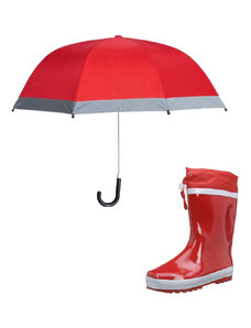 Playshoes Германия Детски гумени ботуши и чадър за дъжд