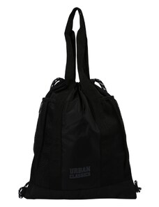Urban Classics Тренировъчна чанта тъмносиво / черно