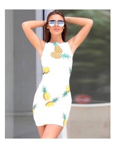 Frina рокля с принт на ананаси