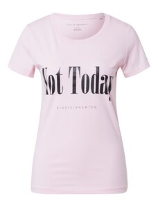 EINSTEIN & NEWTON Тениска 'Not Today' розово / черно