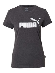 PUMA Функционална тениска 'Essential' тъмносиво / бяло