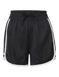 Reebok Спортен панталон черно / бяло