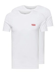 LEVI'S  Тениска '2Pk Crewneck Graphic' червено / бяло
