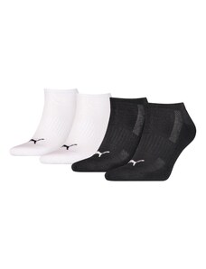 PUMA Къси чорапи черно / бяло