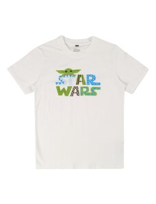 Mister Tee Тениска 'Star Wars' синьо / каки / светлозелено / бяло