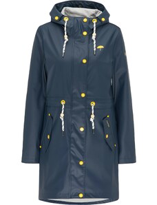 Schmuddelwedda Функционално палто 'Bridgeport' нейви синьо / жълто / мръсно бяло