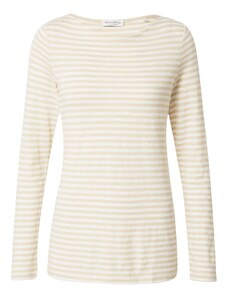 Marc O'Polo Тениска телесен цвят / бяло