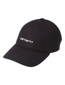 Carhartt WIP Шапка с козирка черно / бяло