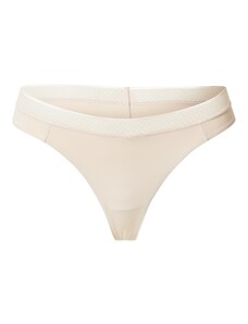 Calvin Klein Underwear Стринг кремаво / светлобежово