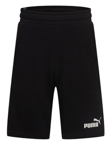 PUMA Спортен панталон 'Essentials' черно / бяло