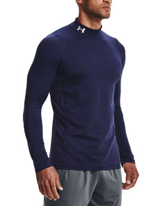 Under Armour Тениска с дълъг ръкав Under UA CG Armour Fitted Mock-NVY