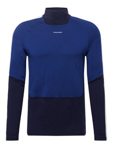 ICEBREAKER Функционална тениска нощно синьо / тъмносиньо / бяло