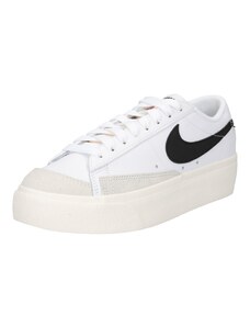 Nike Sportswear Ниски маратонки 'Blazer' светлосиво / черно / бяло