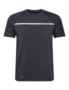 ENDURANCE Функционална тениска 'Serzo' светлосиво / черно