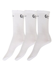 Karl Kani Къси чорапи черно / бяло