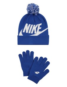 Nike Sportswear Комплект 'Swoosh Pom' синьо / бяло