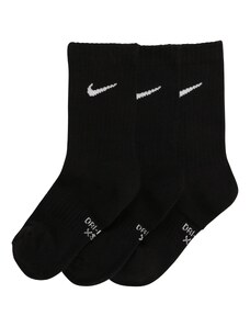 Nike Sportswear Спортни чорапи светлосиво / черно