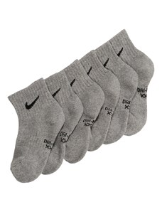 Nike Sportswear Спортни чорапи сив меланж / черно
