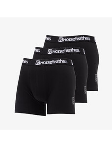 Horsefeathers Dynasty 3Pack Boxer Shorts Black