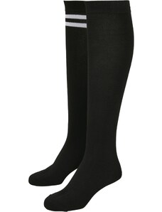 Urban Classics Чорапи до коляното черно / бяло