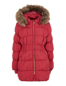 NAME IT Molly Long Down Jacket Cerise