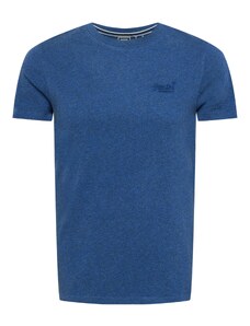 Superdry Тениска тъмносиньо / синьо меланж