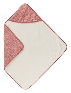 Noppies Бебешко одеяло розе / бял памук