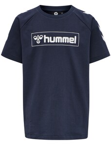 Hummel Функционална тениска тъмносиньо / бяло