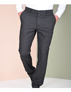 AVIV Мъжки черен структурен панталон