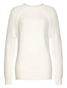 LASCANA Пуловер мръсно бяло