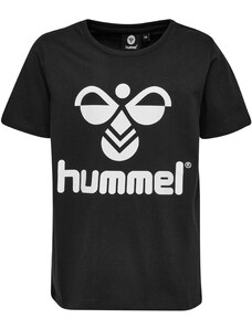 Hummel Тениска 'Tres' черно / бяло