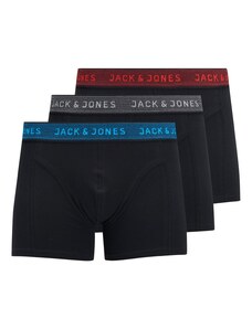 JACK & JONES Боксерки синьо / сиво / червено / черно