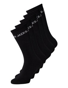 Jack & Jones Junior Къси чорапи черно / бяло