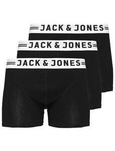 Jack & Jones Junior Долни гащи черно / бяло